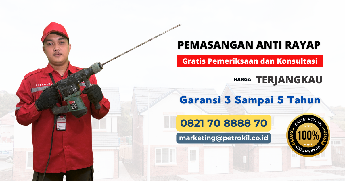 Harga Jasa Anti Rayap Teluknaga Tangerang Top No.1 85 jasa anti rayap