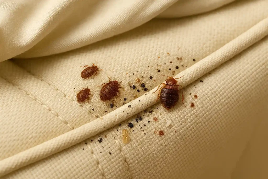 tanda ada kutu kasur - Petrokil